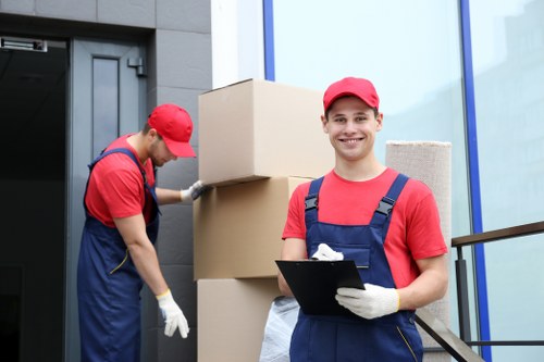Man and van service helping with a residential move in Northolt