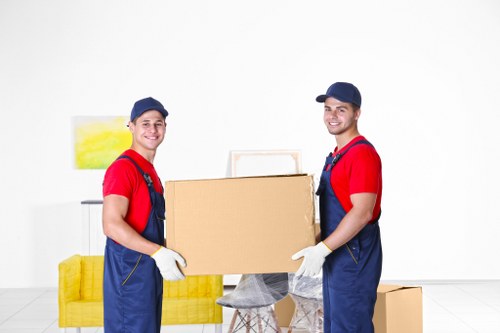 Business inventory stored safely in a Northolt storage unit