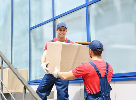 Secure document storage facility in Northolt with organised archive boxes